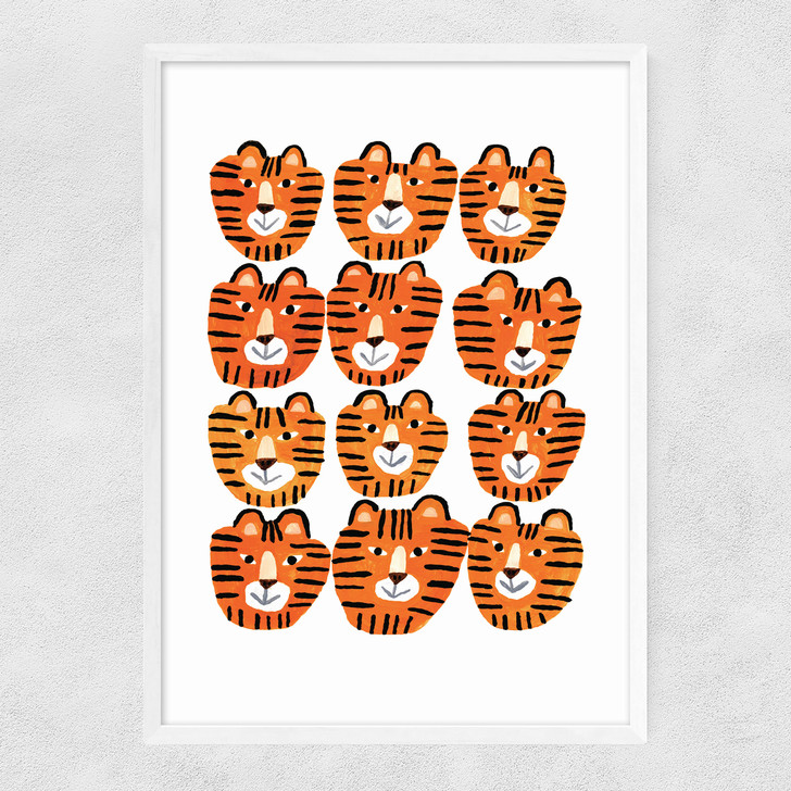 Tiger Tiger Narrow White Frame