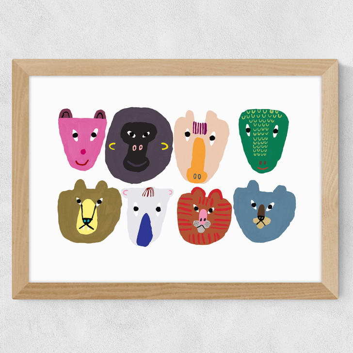 Wild Combination Wide Oak Frame