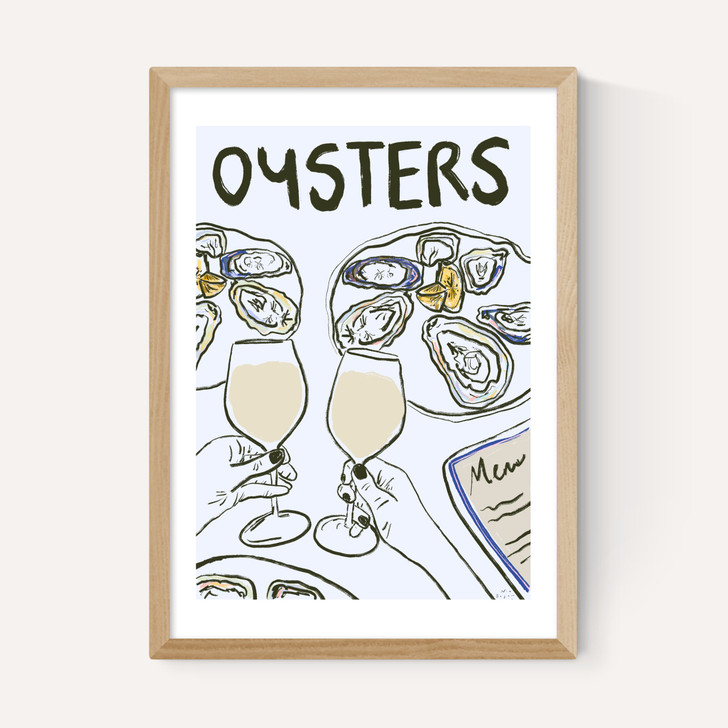 Oysters with Wine