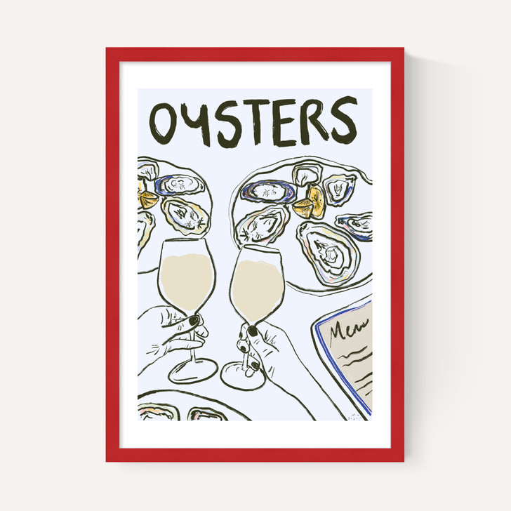 Oysters with Wine