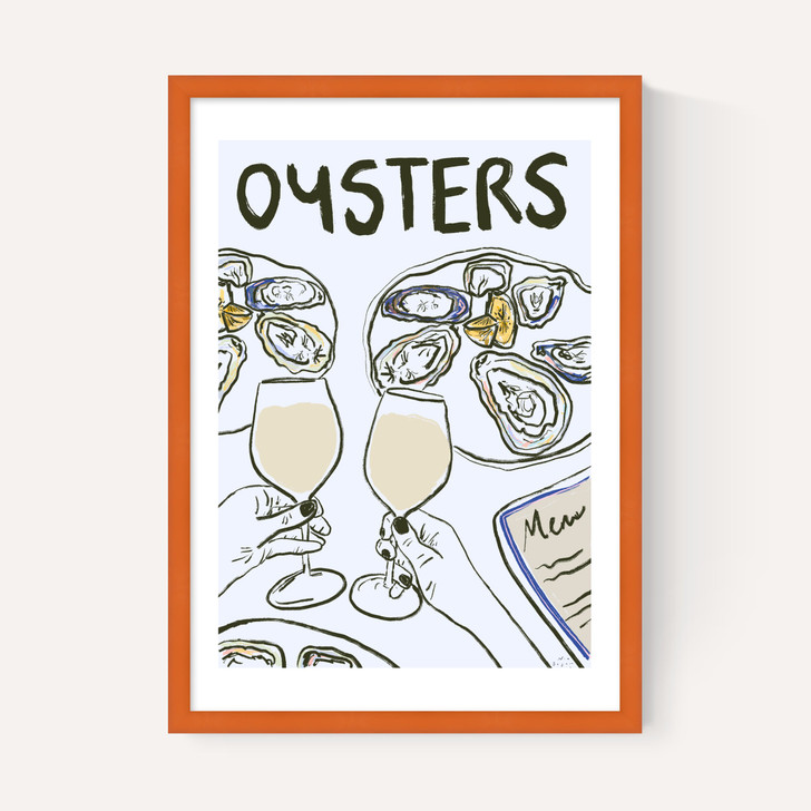 Oysters with Wine