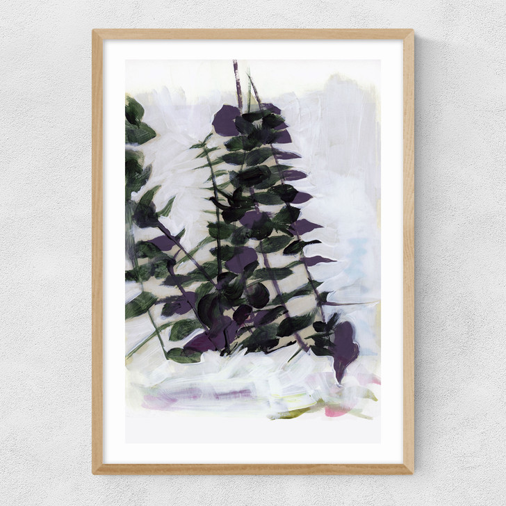 Eucalyptus Painting II Narrow Oak Frame Eucalyptus Painting II Narrow Oak Frame