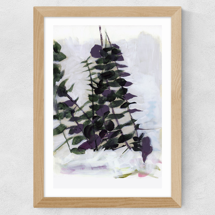 Eucalyptus Painting II Wide Oak Frame Eucalyptus Painting II Wide Oak Frame