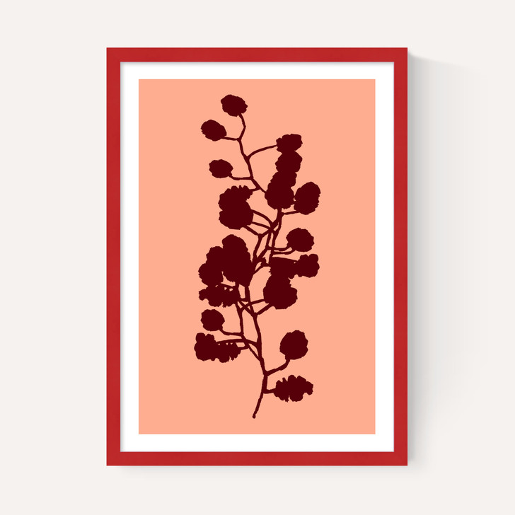 Floral Silhouette I