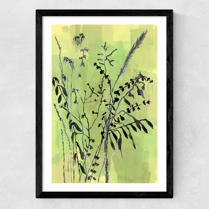 Folklore Arrangement Medium Black Frame