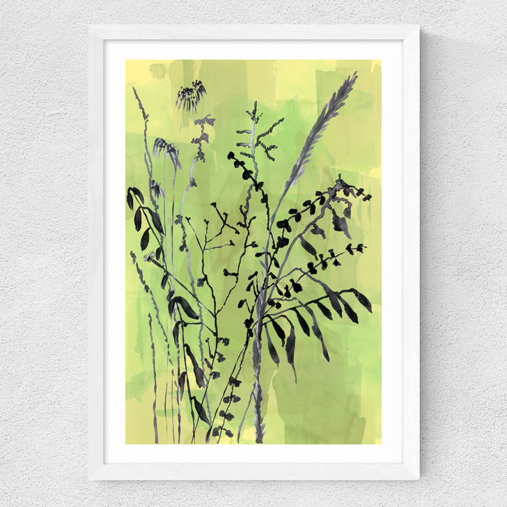 Folklore Arrangement Medium White Frame