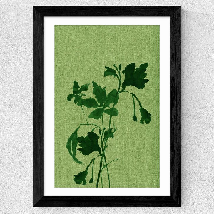 Terre Verte I Wide Black Frame