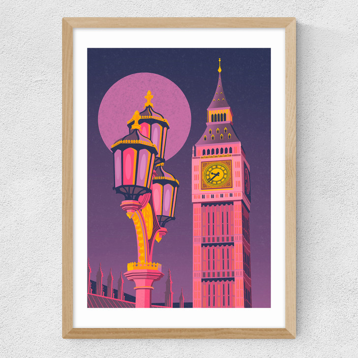 Big Ben Medium Oak Frame
