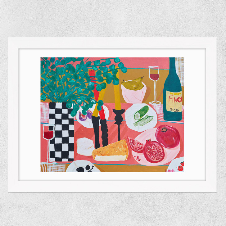 Kitchen Stories Tapas Wide White Frame