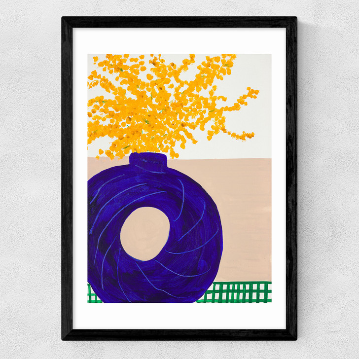 Mimosa Forever Medium Black Frame