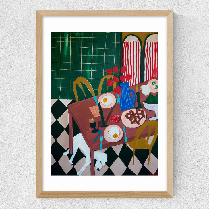 Kitchen Stories Medium Oak Frame