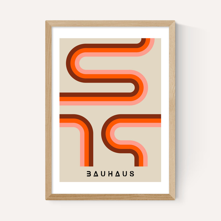 Bauhaus Retro Stripes