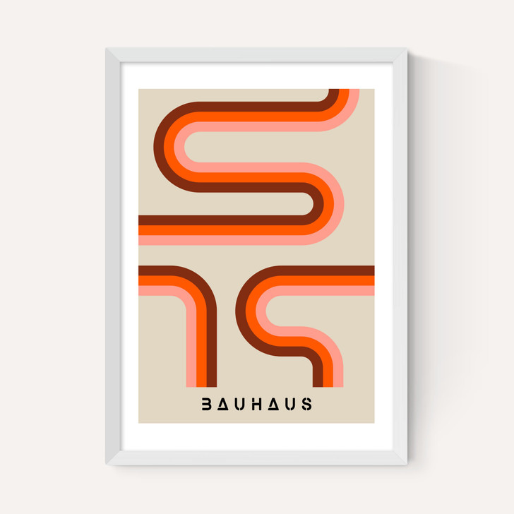 Bauhaus Retro Stripes