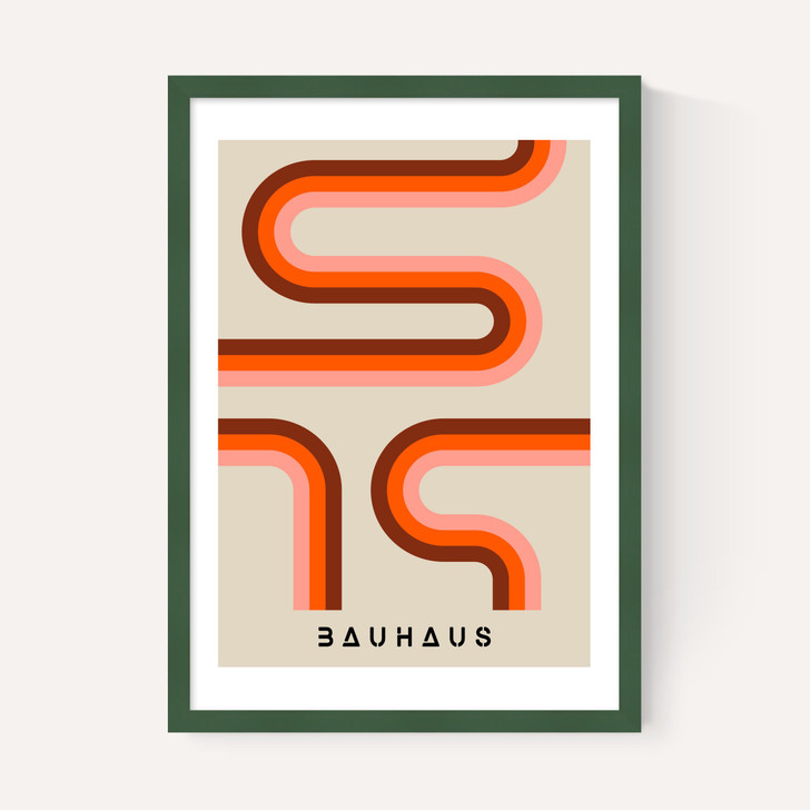 Bauhaus Retro Stripes