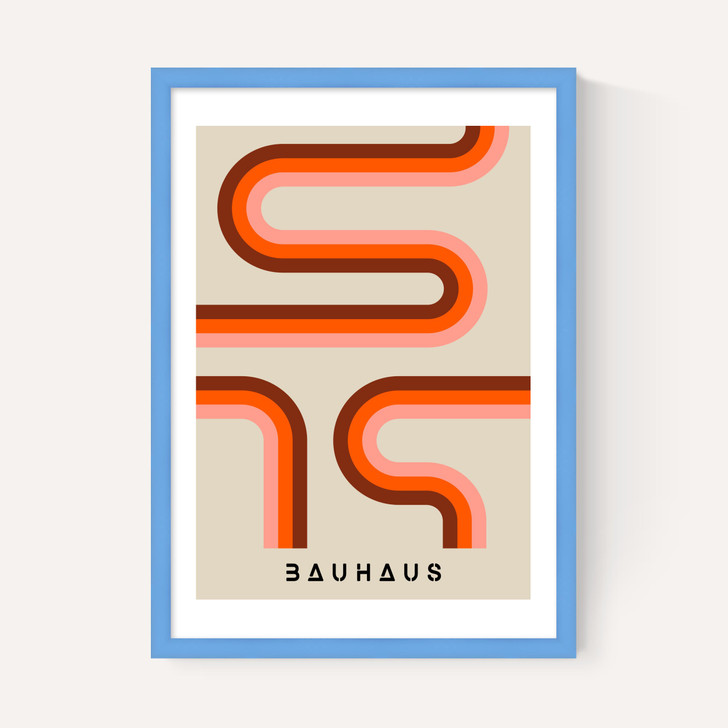 Bauhaus Retro Stripes