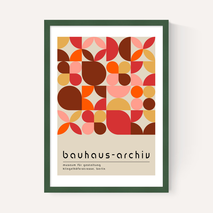 Bauhaus Autumn Mosaic