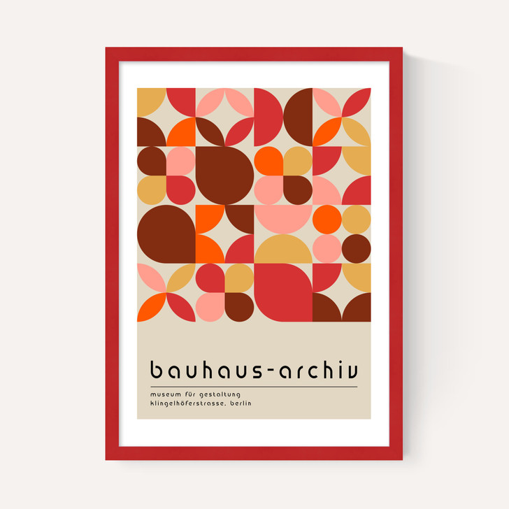 Bauhaus Autumn Mosaic