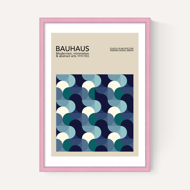 Bauhaus Blue Wave