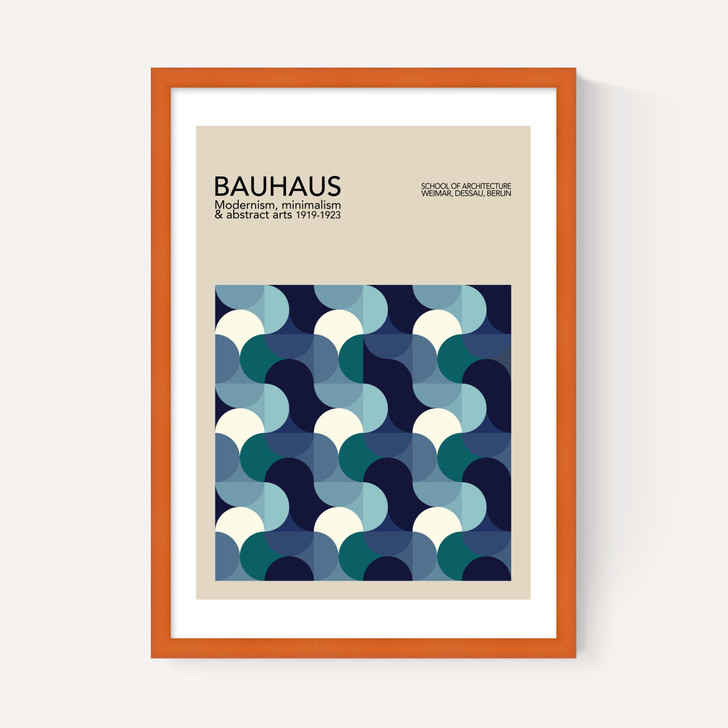 Bauhaus Blue Wave