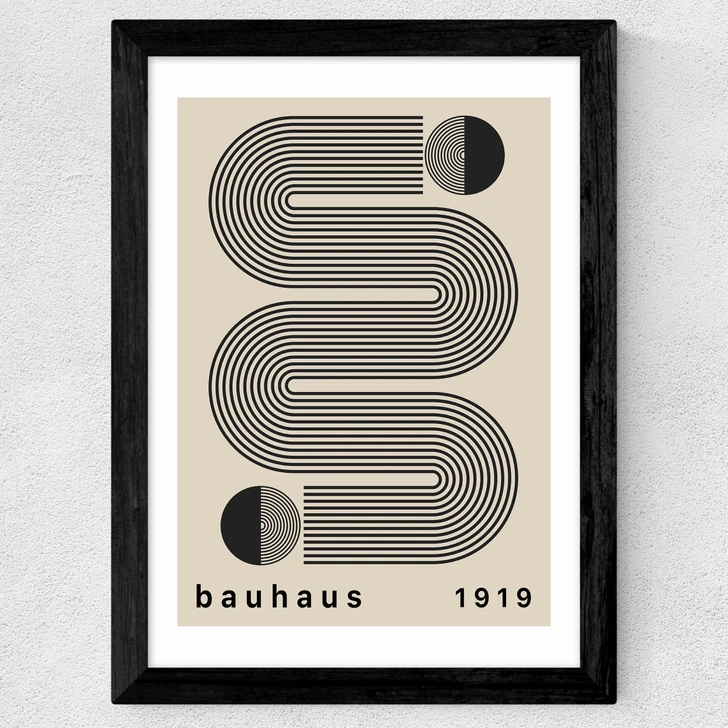 Bauhaus Black Stripes