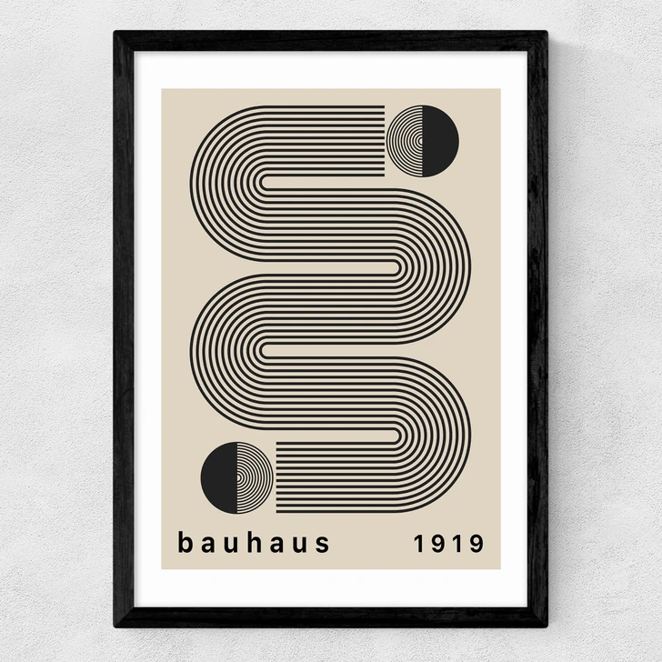 Bauhaus Black Stripes