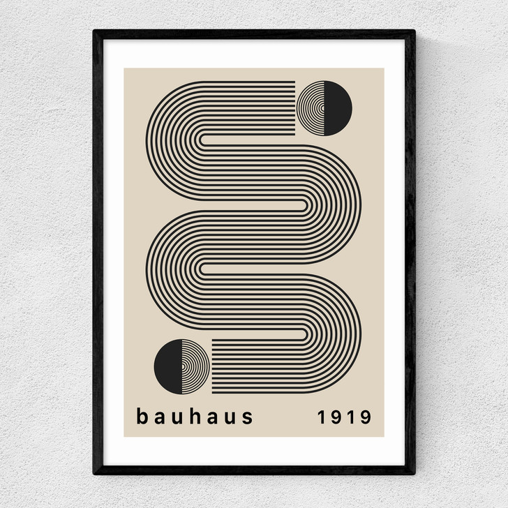 Bauhaus Black Stripes