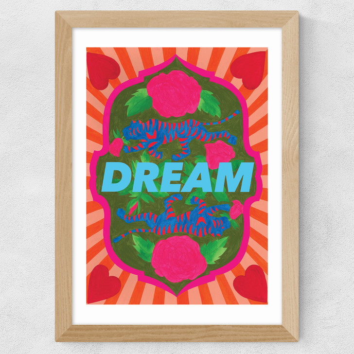Dream Wide Oak Frame