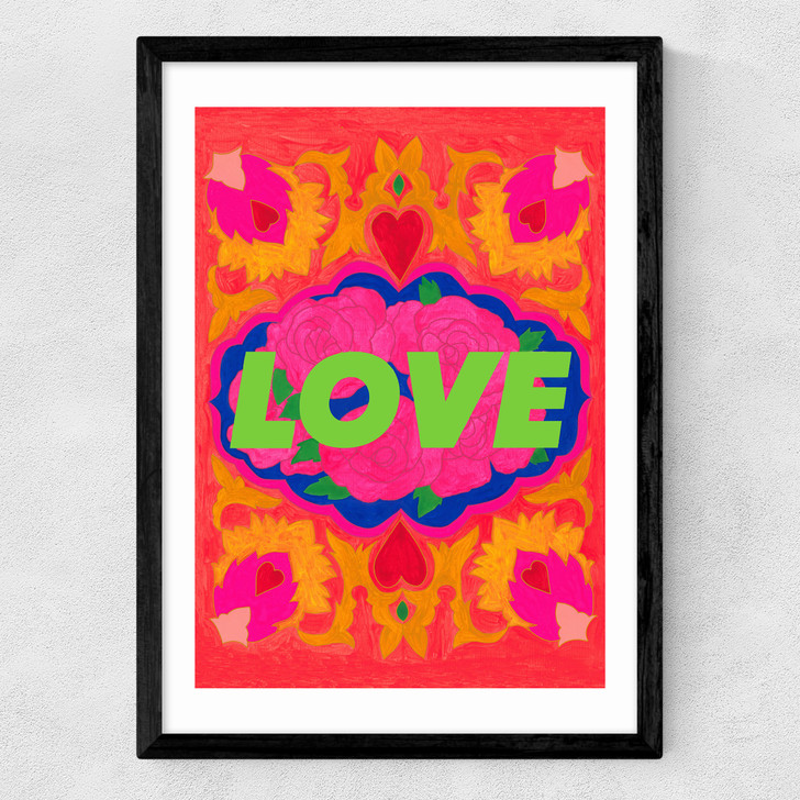 My Love Medium Black Frame