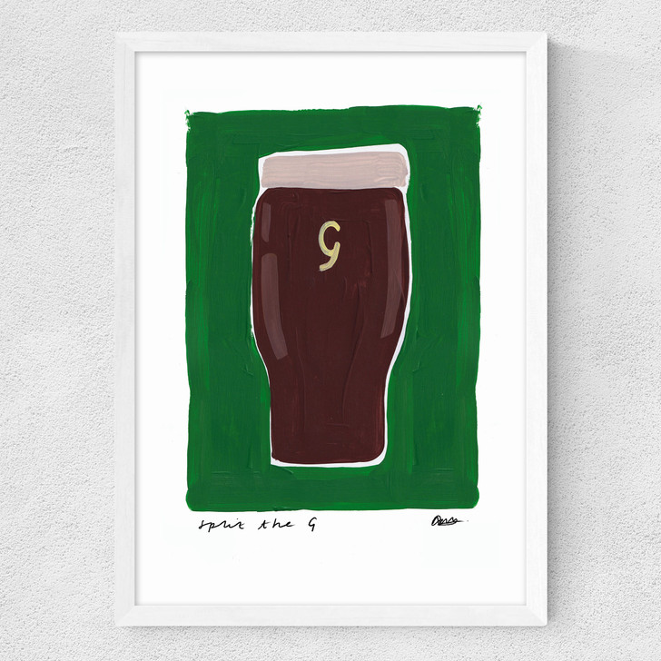 Guinness Medium White Frame