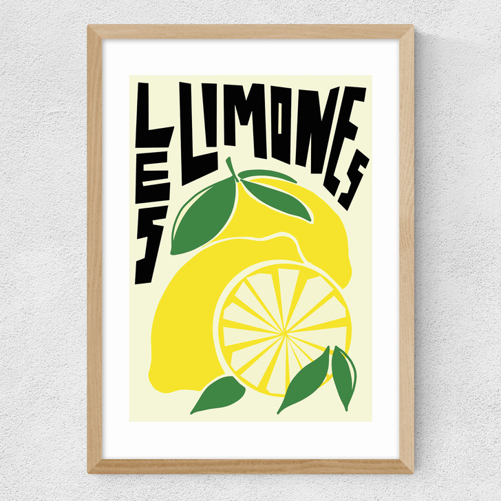 Les Limones Medium Oak Frame