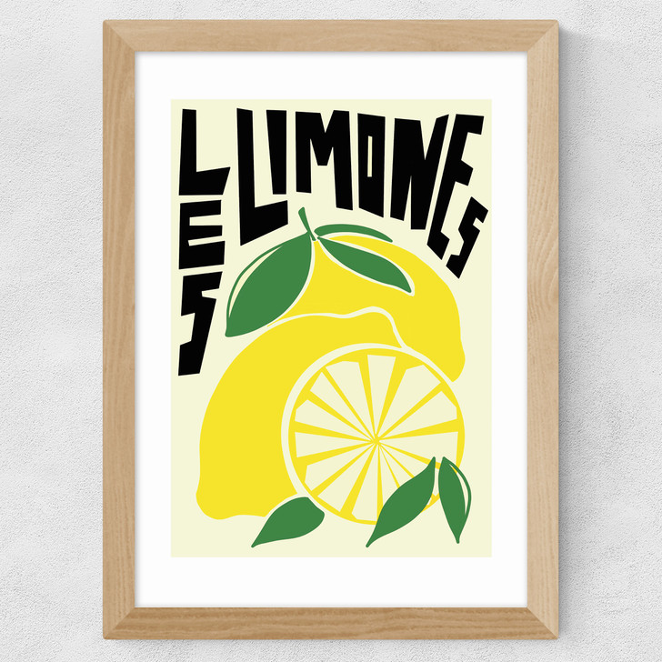 Les Limones Wide Oak Frame