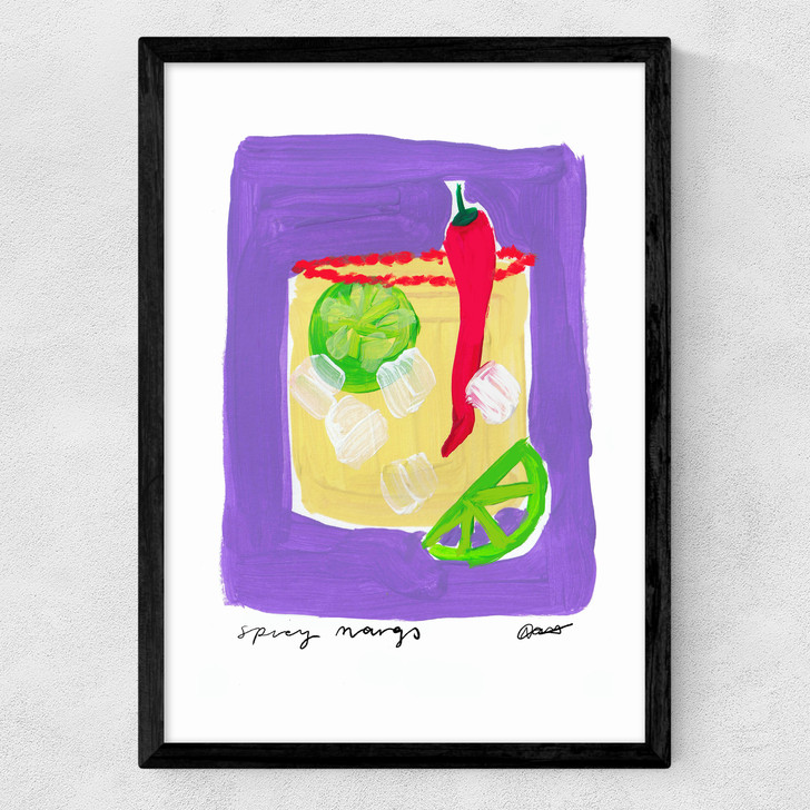 Spicy Margs Medium Black Frame