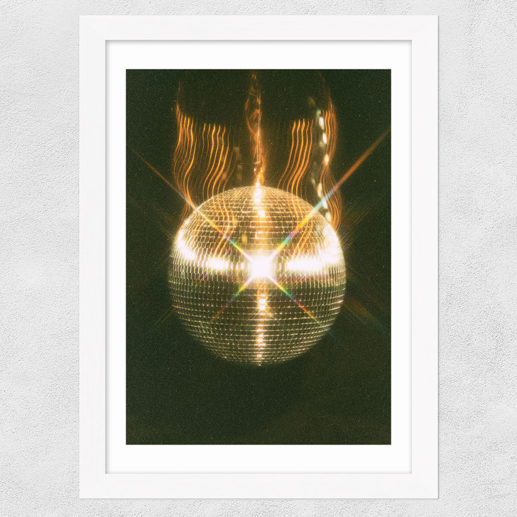 Disco Inferno Wide White Frame