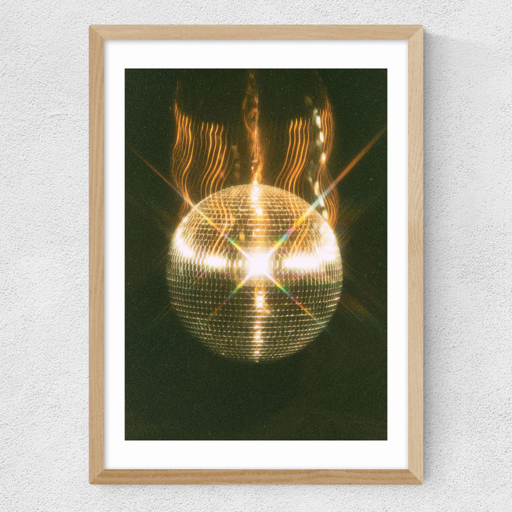 Disco Inferno Medium Oak Frame