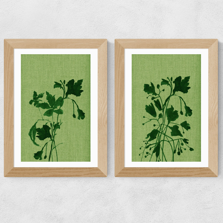 Terre Verte Set Wide Oak Frame