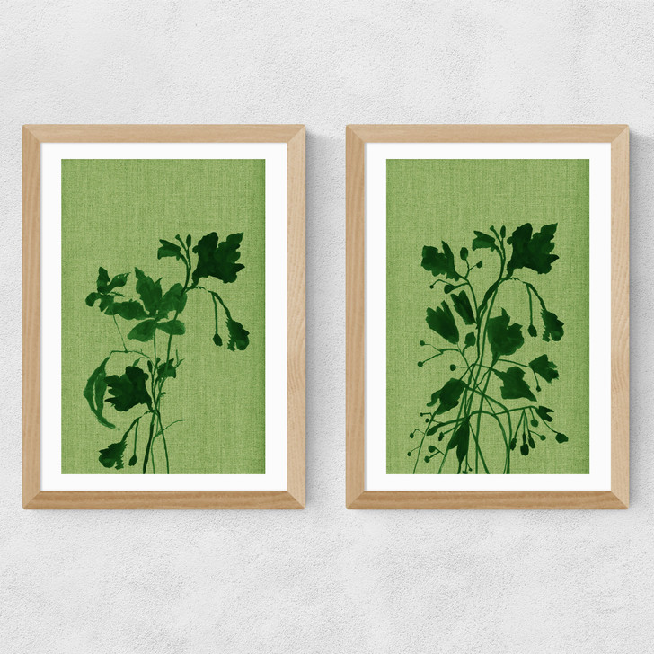 Terre Verte Set Medium Oak Frame