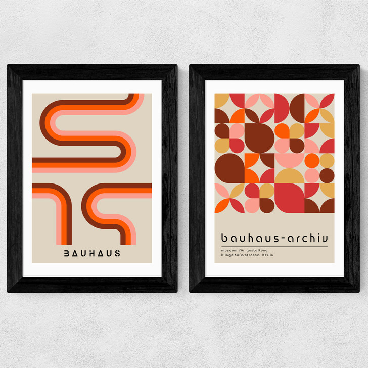 Warm Bauhaus Set