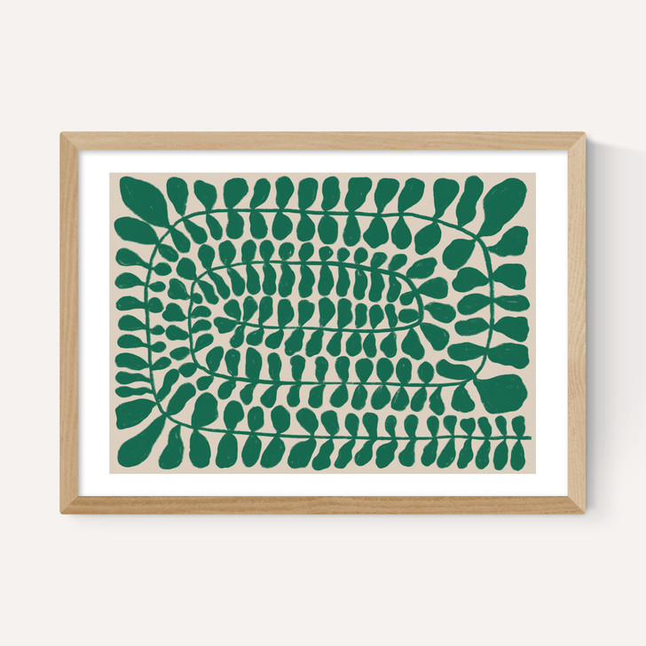 One Hundred Leaved Landscape Green