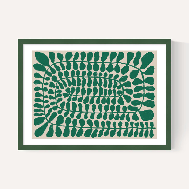 One Hundred Leaved Landscape Green