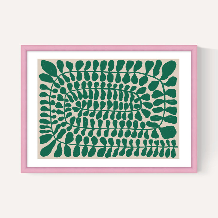 One Hundred Leaved Landscape Green