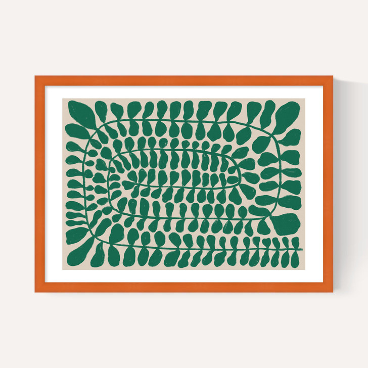 One Hundred Leaved Landscape Green