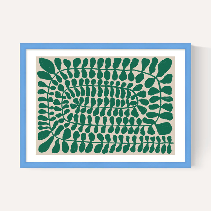 One Hundred Leaved Landscape Green
