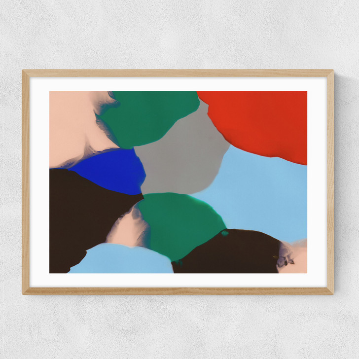 Pure Color Narrow Oak Frame