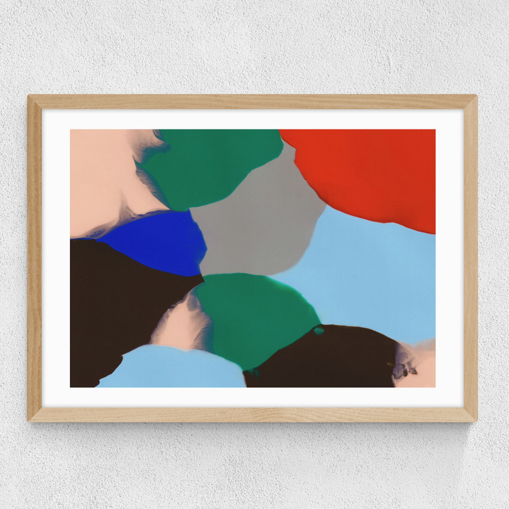 Pure Color Medium Oak Frame