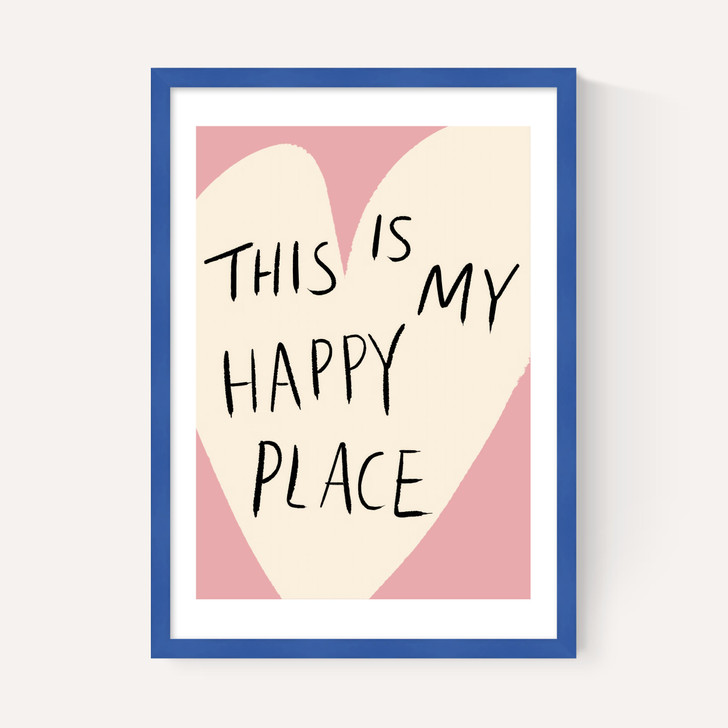 My Happy Place Heart