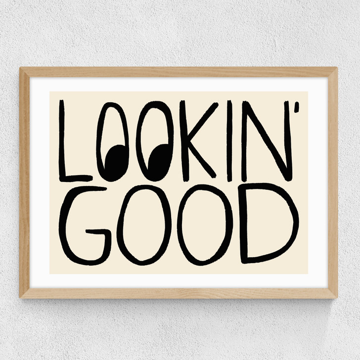 Lookin' Good Medium Oak Frame