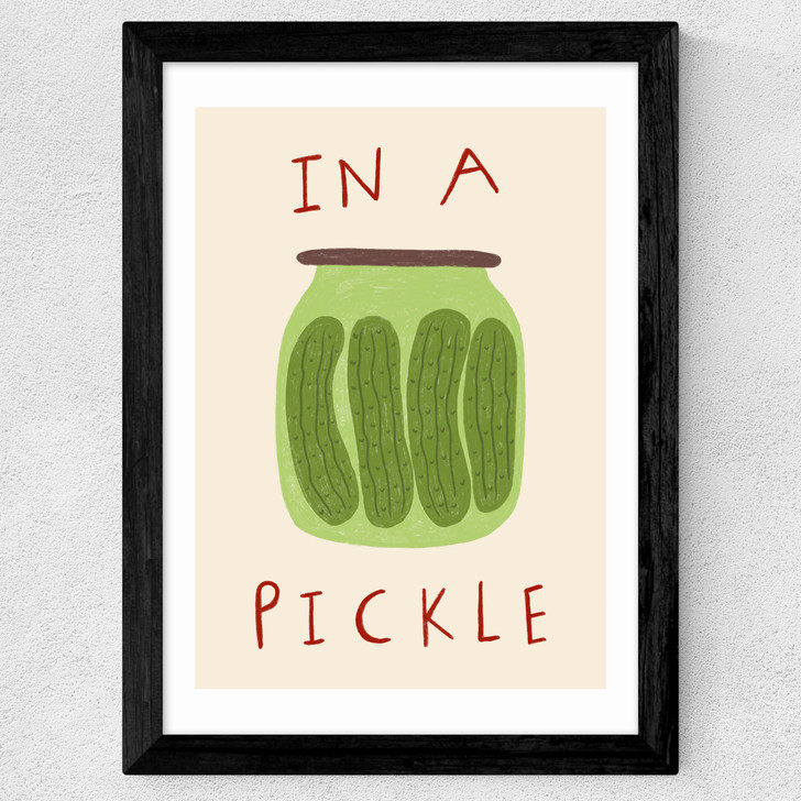 Pickle Wide Black Frame