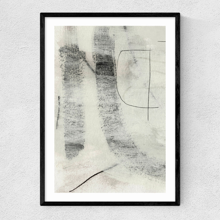 Real I Narrow Black Frame