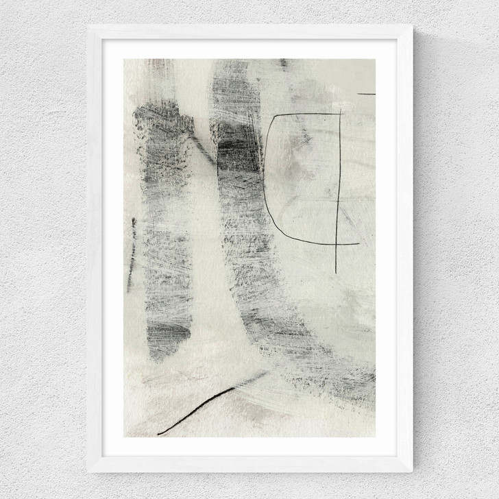 Real I Medium White Frame