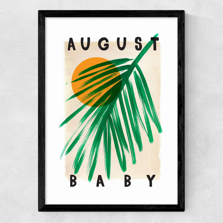 August Baby Medium Black Frame